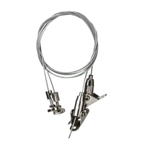 Profilo in policarbonato per striscia led cilindrica da 0,60mm (2 Metri)