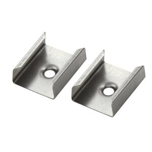 Staffe per fissaggio profilo in alluminio AP202 (2 pezzi)
