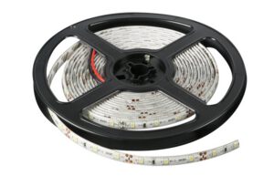 Striscia led 4.8W/M, 12V, bianca, IP65