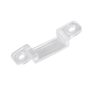 Staffa di montaggio in silicone per striscia led Ip67, 12mm