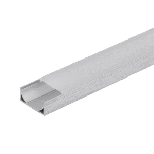 Profilo per strisce led largo in alluminio (2 Metri)